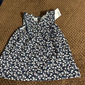 NWT NAVY FLORAL  DRESS